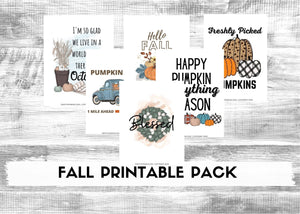 Fall Printable Home Decor Pack