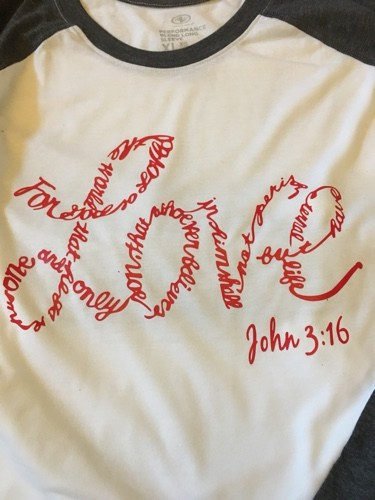 Love John 3:16 Shirt,cute shirt,lovely design.