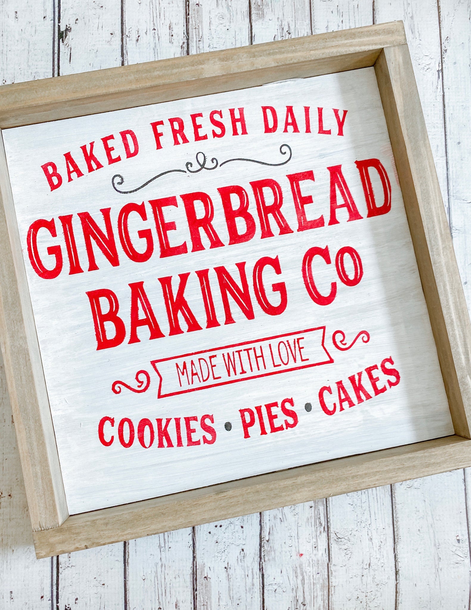 Gingerbread Baking Co Craft Kit 12X24